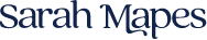 Sarah Mapes Primary Logo - Navy